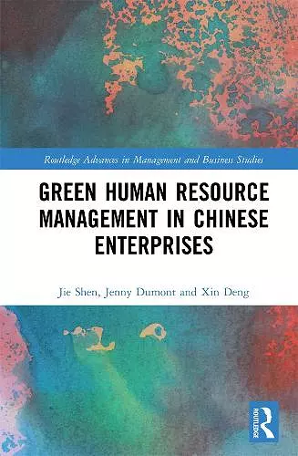 Green Human Resource Management in Chinese Enterprises cover