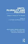 Unity, Plurality and Politics cover