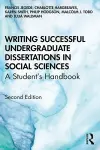 Writing Successful Undergraduate Dissertations in Social Sciences cover