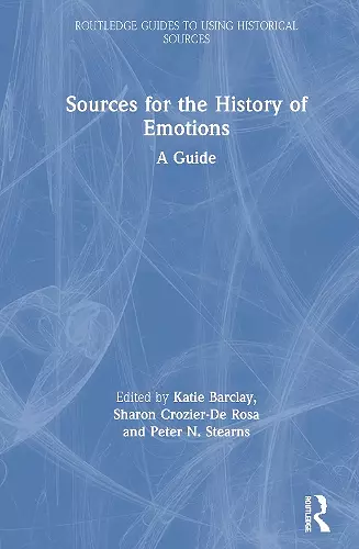 Sources for the History of Emotions cover