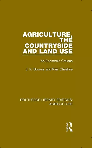 Agriculture, the Countryside and Land Use cover