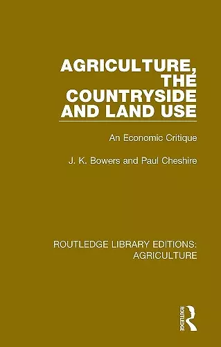 Agriculture, the Countryside and Land Use cover