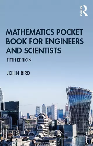 Mathematics Pocket Book for Engineers and Scientists cover