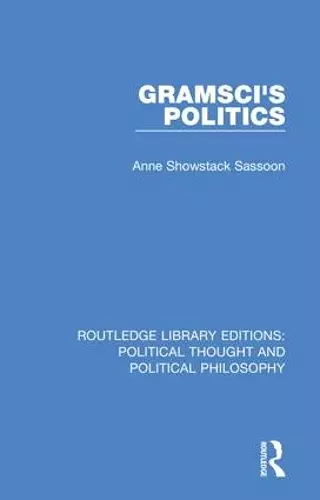 Gramsci's Politics cover