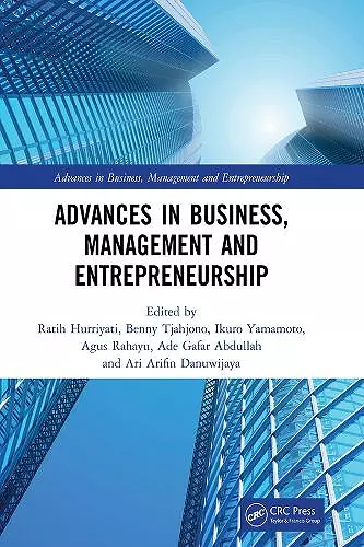 Advances in Business, Management and Entrepreneurship cover