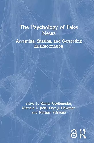 The Psychology of Fake News cover