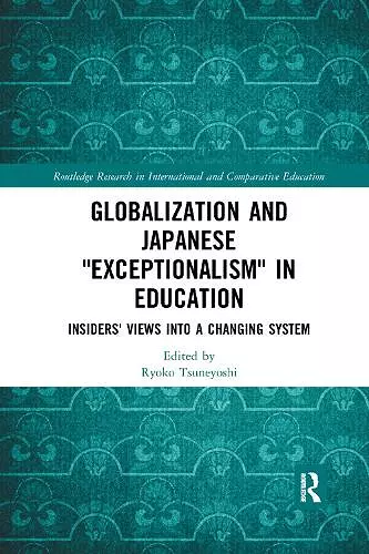 Globalization and Japanese Exceptionalism in Education cover