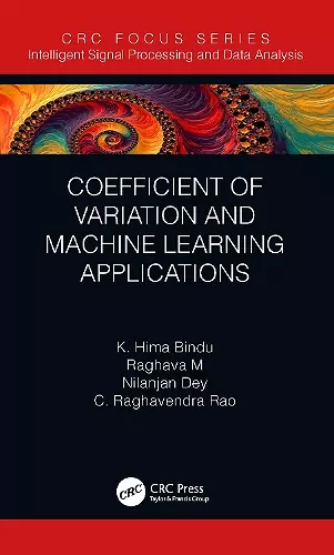 Coefficient of Variation and Machine Learning Applications cover