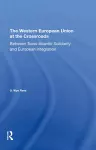 The Western European Union At The Crossroads cover