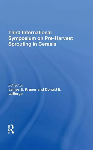 Third International Symposium On Preharvest Sprouting In Cereals cover