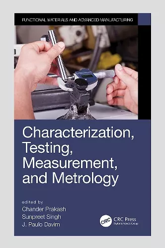 Characterization, Testing, Measurement, and Metrology cover