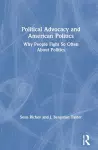 Political Advocacy and American Politics cover