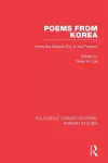Poems from Korea cover