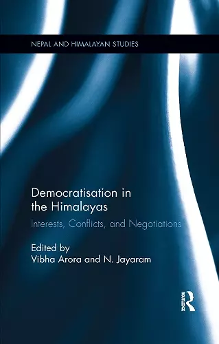 Democratisation in the Himalayas cover