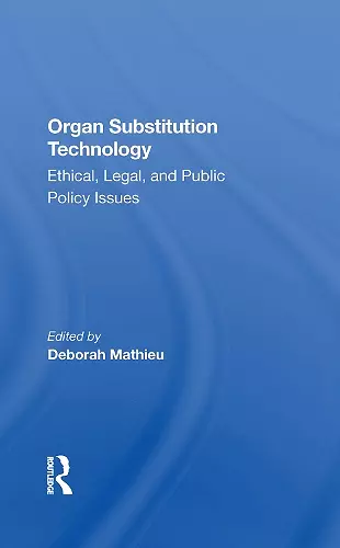 Organ Substitution Technology cover