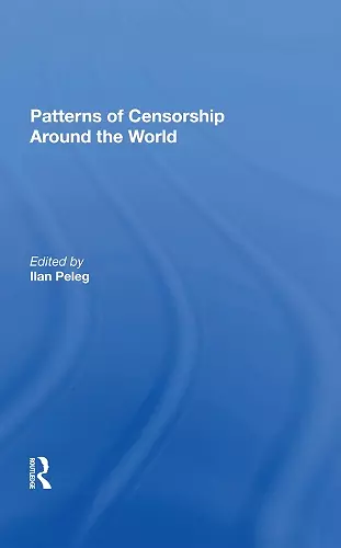 Patterns Of Censorship Around The World cover