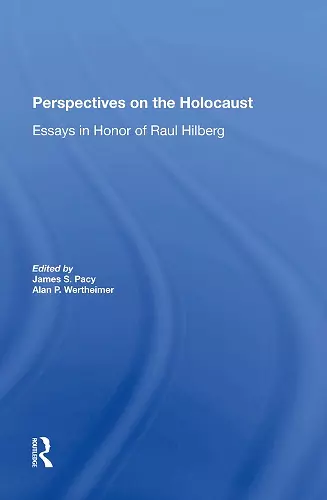 Perspectives On The Holocaust cover