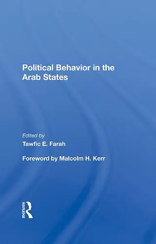 Political Behavior In The Arab States cover