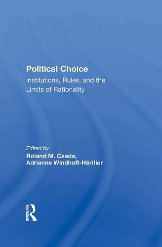 Political Choice cover