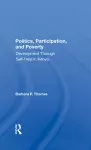 Politics, Participation, And Poverty cover