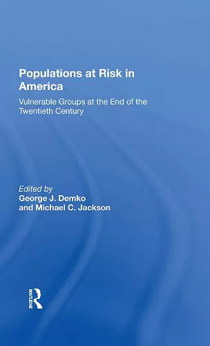 Populations At Risk In America cover