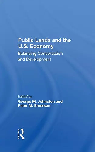 Public Lands And The U.s. Economy cover