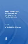 Public Opinion And Regime Change cover