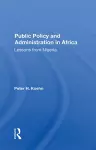 Public Policy And Administration In Africa cover