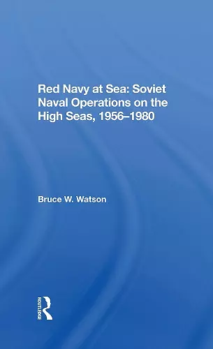 Red Navy At Sea cover