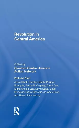 Revolution In Central America cover