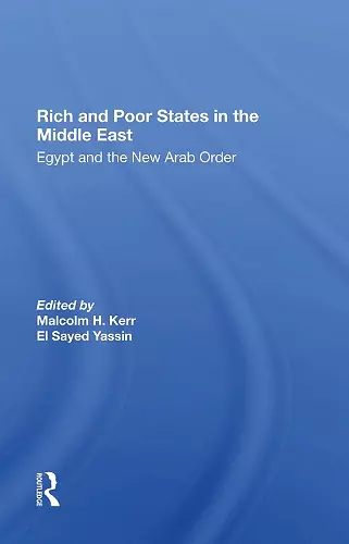Rich And Poor States In The Middle East cover