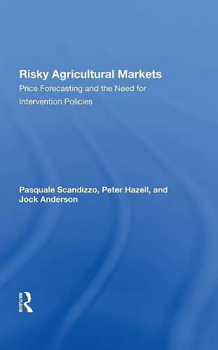 Risky Agricultural Markets cover