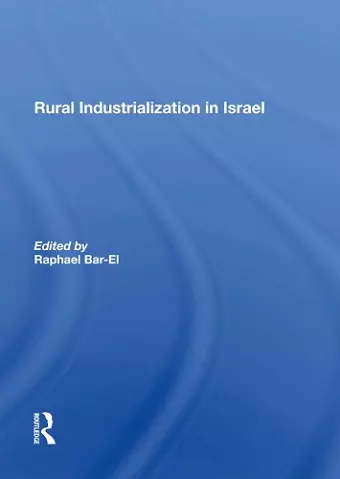 Rural Industrialization In Israel cover