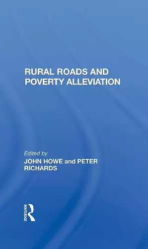 Rural Roads And Poverty Alleviation cover