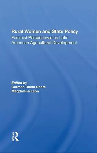 Rural Women And State Policy cover