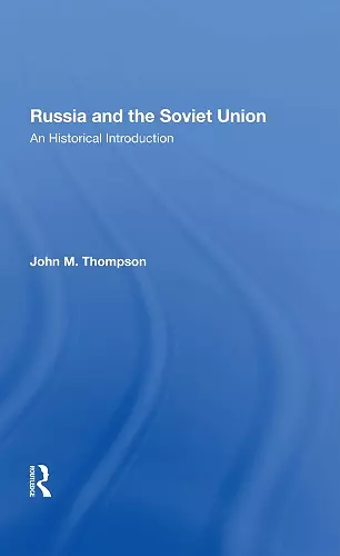 Russia And The Soviet Union cover