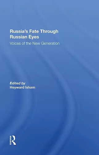 Russia's Fate Through Russian Eyes cover