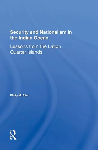 Security And Nationalism In The Indian Ocean cover