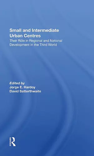 Small And Intermediate Urban Centres cover