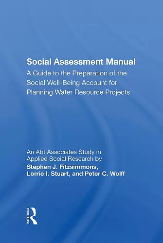 Social Assessment Manual cover