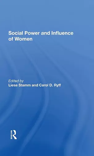 Social Power And Influence Of Women cover