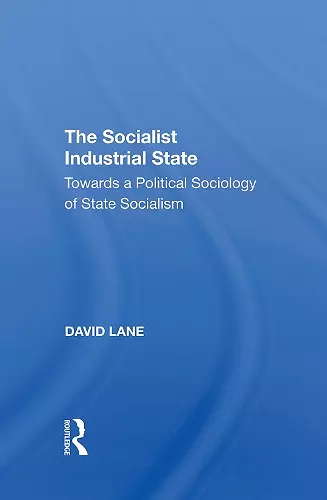 The Socialist Industrial State cover