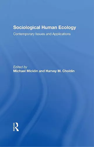 Sociological Human Ecology cover