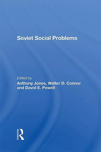 Soviet Social Problems cover