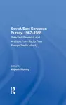 Soviet/East European Survey, 1987-1988 cover