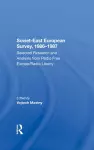 Sovieteast European Survey, 19861987 cover