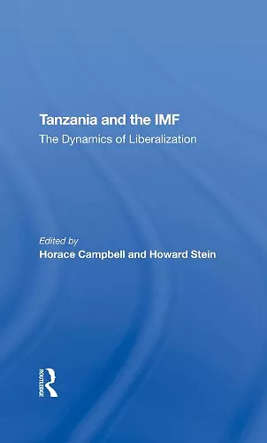 Tanzania And The Imf cover