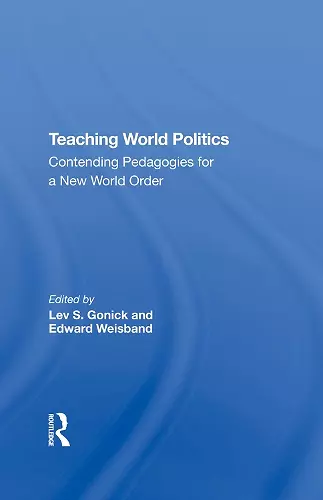 Teaching World Politics cover