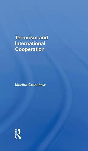 Terrorism And International Cooperation cover