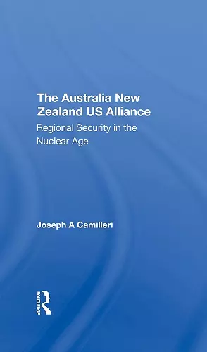 The Australianew Zealandu.s. Alliance cover